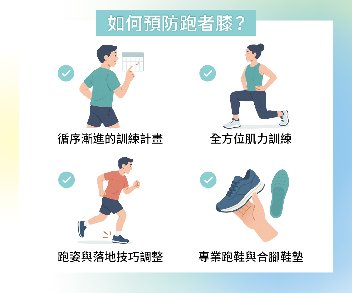如何預防跑者膝？